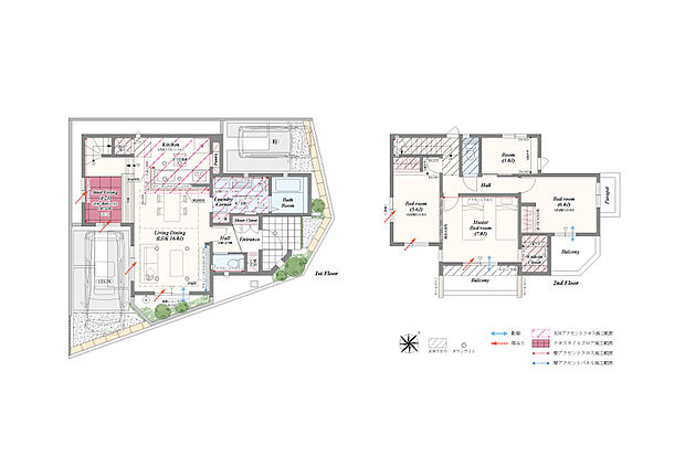 【4LDK(3LDK対応可※別途有償)】4LDK(3LDK対応可※別途有償)+ステアリビング+土間収納+パントリー+リネン庫+ウォークインクローゼット