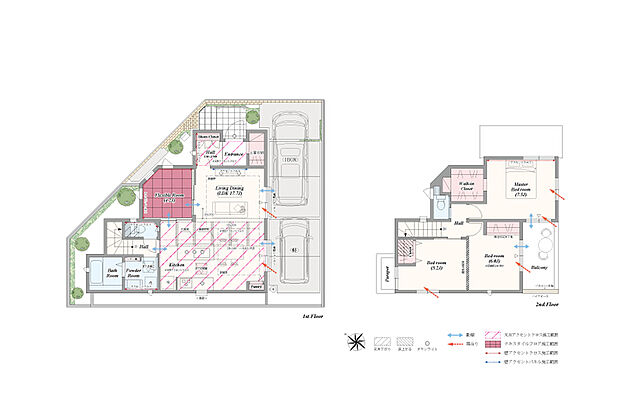【4LDK（3LDK対応可※別途有償）】4LDK（3LDK対応可※別途有償）＋土間収納＋パントリー＋リネン庫＋ウォークインクローゼット