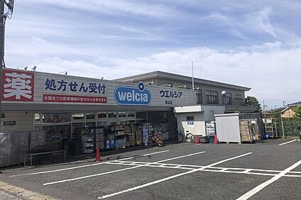 ウエルシア流山店（現地より徒歩10分） 約730m