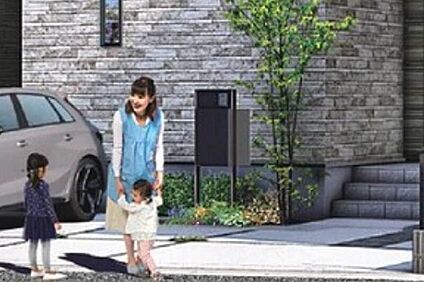 【のびやかな敷地に誕生する、穏やかな風合いの街並み】