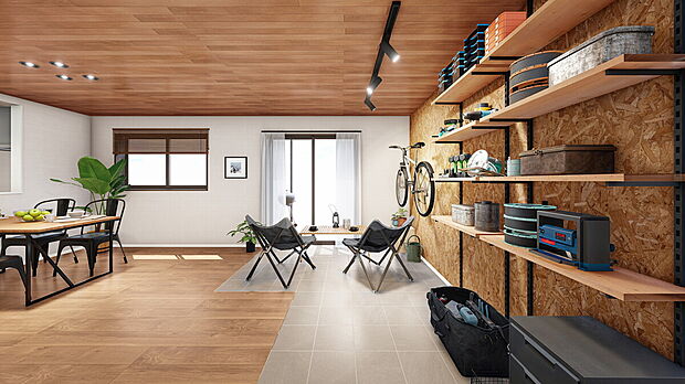 【プラン例 26坪 二階建て】
商品名:『SODATEL - アウトドアを楽しむ家 -』
本体価格:1365.8万円(税込)
※パッケージオプション250万円含む諸費用が別途掛かります。