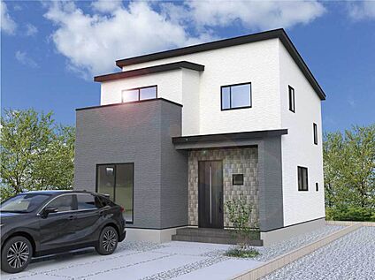 【5号棟外観完成予想図】