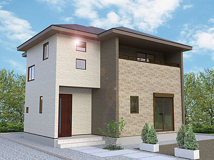 【4号棟外観完成予想図】