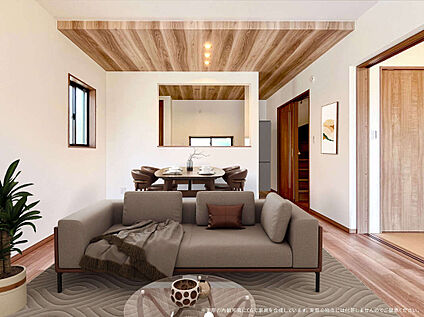 【3号棟　CG家具設置イメージ】