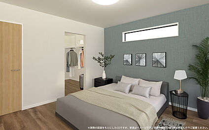 【2号棟　主寝室イメージ】