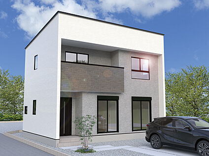 【3号棟外観完成予想図】