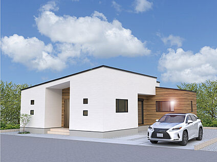 【2号棟外観完成予想図】