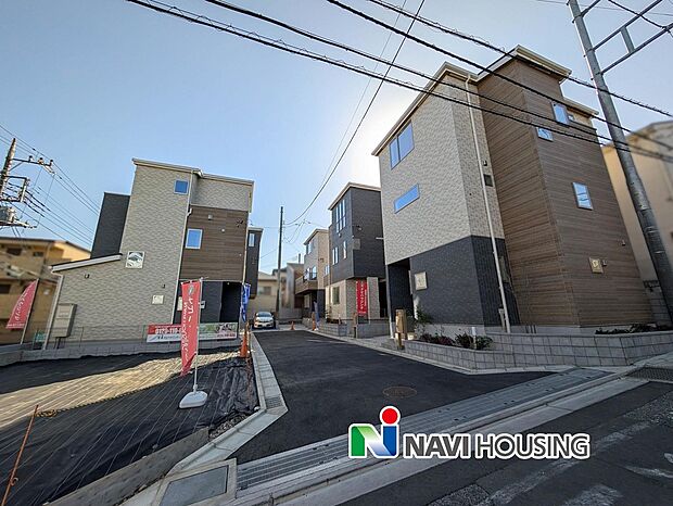 グリーンガーデン中浦和５期　分譲地入口