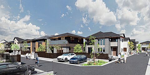 AHCアットホームタウン -チバ美浜ベイ-　全72区画　千葉市美浜区 磯辺 外観