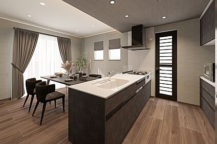 【キッチン・ダイニング　完成イメージ】