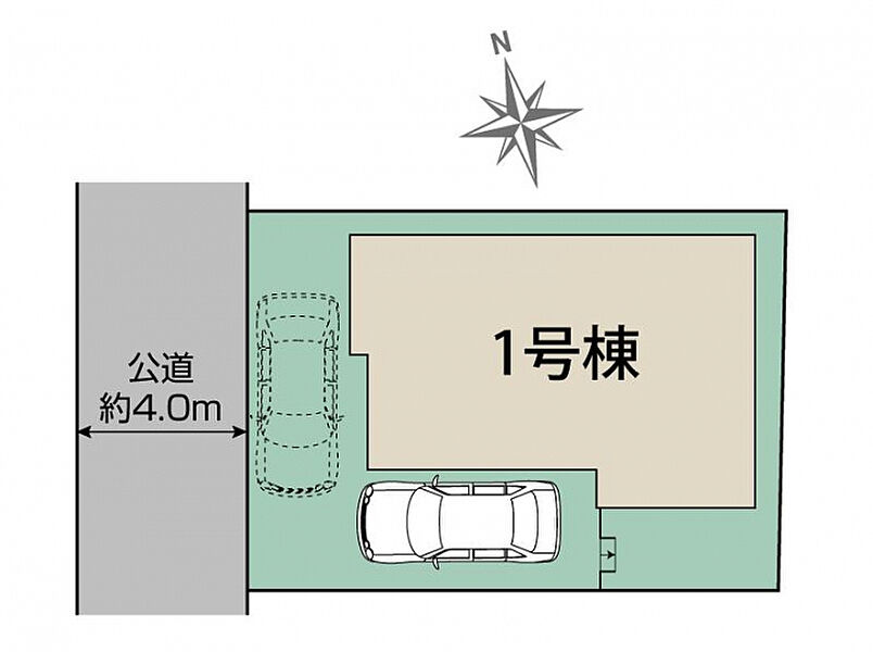 千葉市若葉区大宮町1棟 区画図