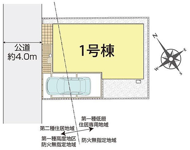 千葉市若葉区桜木7丁目1棟 区画図