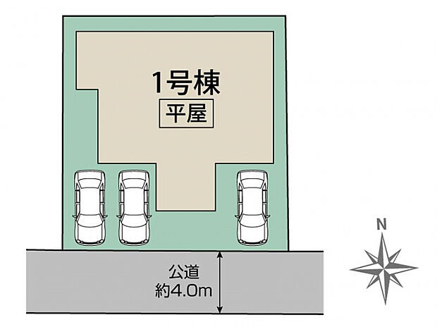 木更津市祇園3丁目1棟区画図