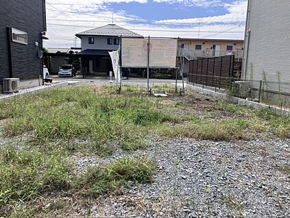 【分譲地】北からの現地写真