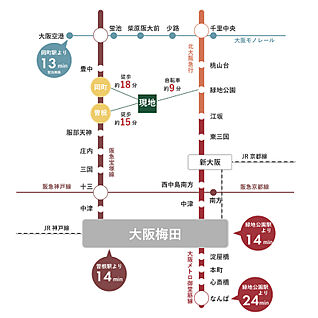 交通図