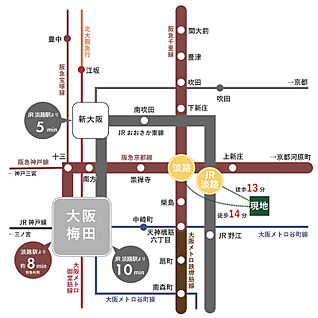 交通図