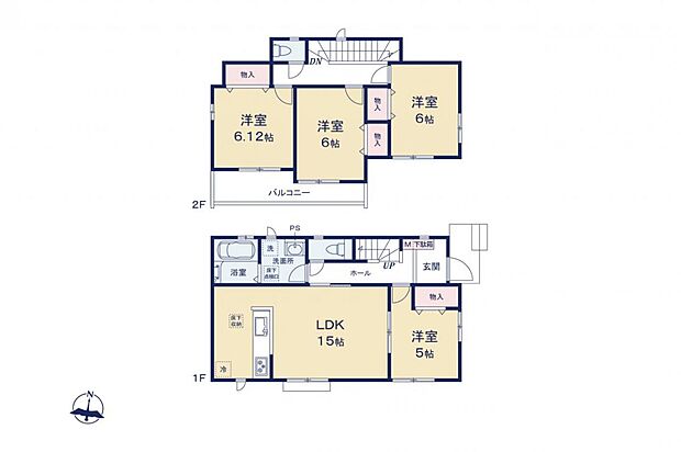 間取り図/C号棟