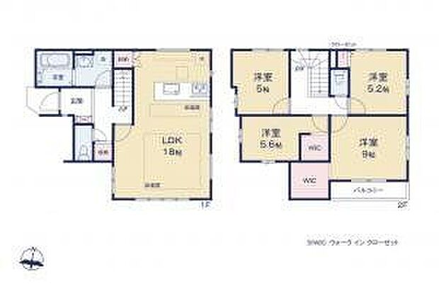 間取り図/1号棟