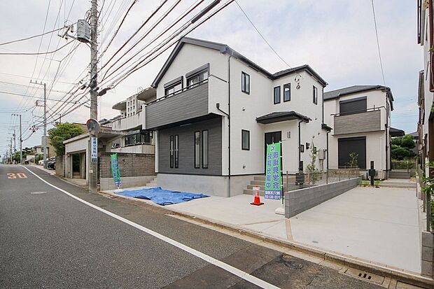 前面道路含む現地/A・B号棟