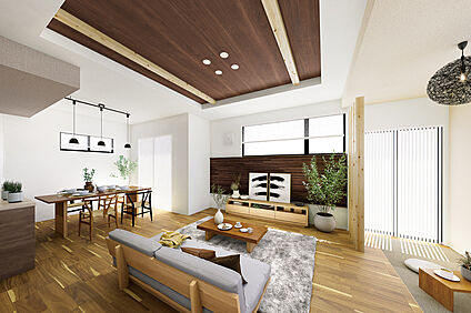 【それぞれに魅力的な過ごし方ができる邸別設計プラン】