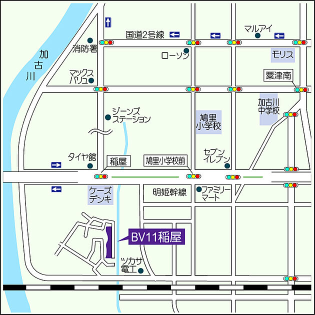 交通図