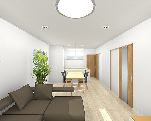 【BV3播磨町二子2号地】完成予想内観パース