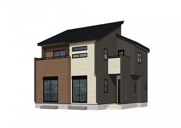 【2号棟完成イメージ】　※こちら完成後のイメージになります