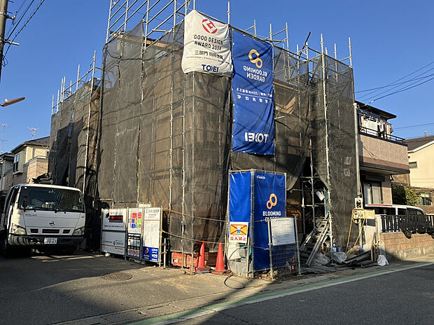 【上棟【2026/2/12撮影】】武里中学校まで徒歩9分