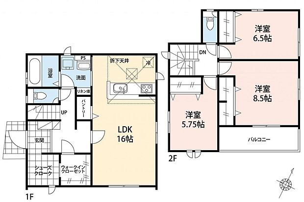 ◇駅徒歩15分!快適間取りの分譲住宅【駐車スペース2台/子育て環境良好/お買い物施設充実】