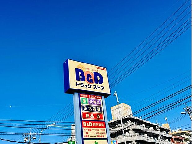 B&Dドラッグストア清須店(約871m)