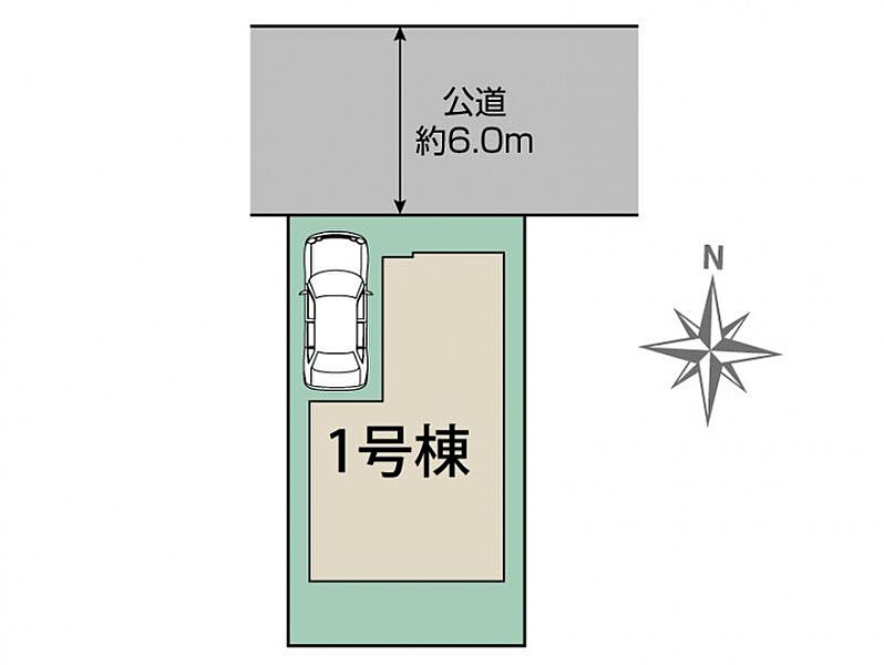 東大和市仲原1棟 区画図