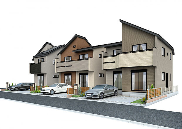 【完成予想図（外観）】　