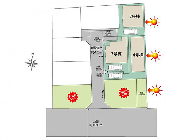 西東京市向台町5棟 区画図