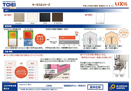 【樹脂複合サッシ/LIXIL サーモス?シリーズ】