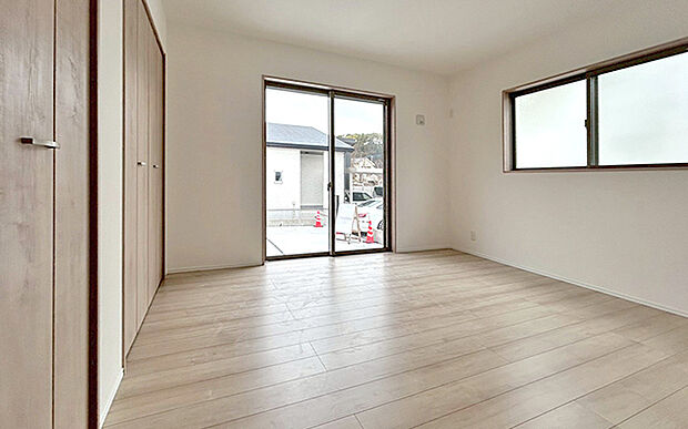 現地写真:主寝室(1号棟)