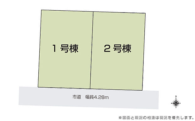 完成予想図：外観（2号棟）