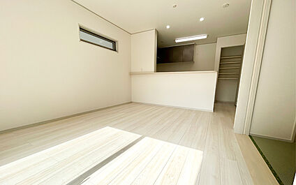 現地写真:LDK(2号棟)