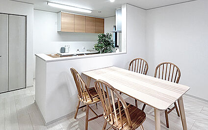 現地写真：LDK（1号棟）