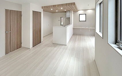 現地写真：LDK（2号棟）