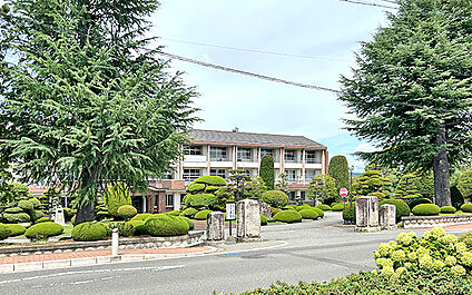 市立穂高東中学校 2100m