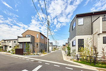 ポラスの分譲住宅 Greencomtひばりヶ丘 歩きたくなる街 外観