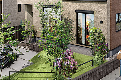 【ゆとりがあるからこそ、叶う 庭のある暮らし】