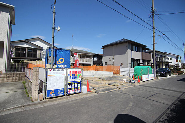 【現地写真】　R8.3.15現在　54坪超の広々敷地に1邸宅堂々誕生です！