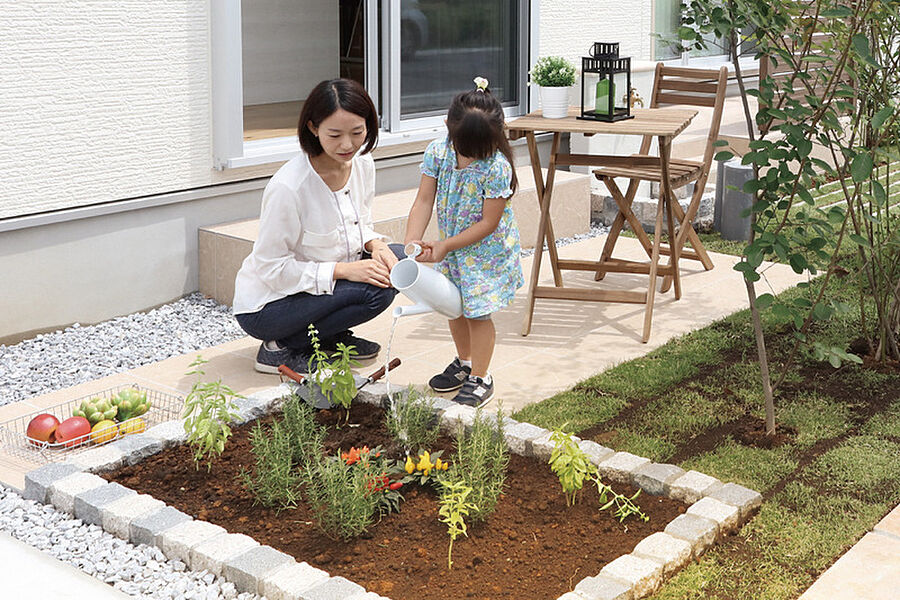 家庭菜園「ポタジェ」