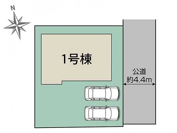 横浜市港北区下田町6丁目1棟 区画図