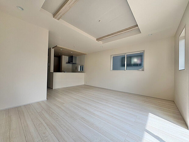 20.78畳の広いリビング！マルチスキップ1.87畳含みます。　