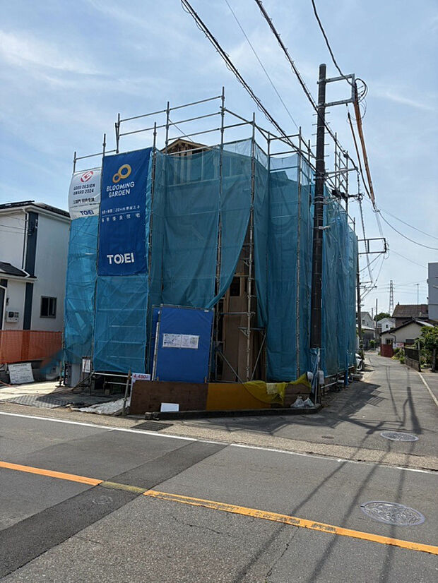 当社売主！上棟致しました♪完成物件で仕様等のご案内も可能です。お気軽にご相談ください！　