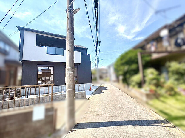 【前面道路含む現地写真】ぜひ、現地をご見学ください。
