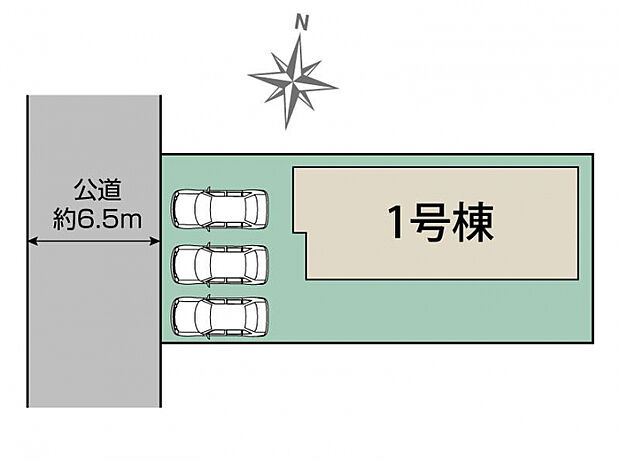 平塚市西八幡3丁目1棟 区画図