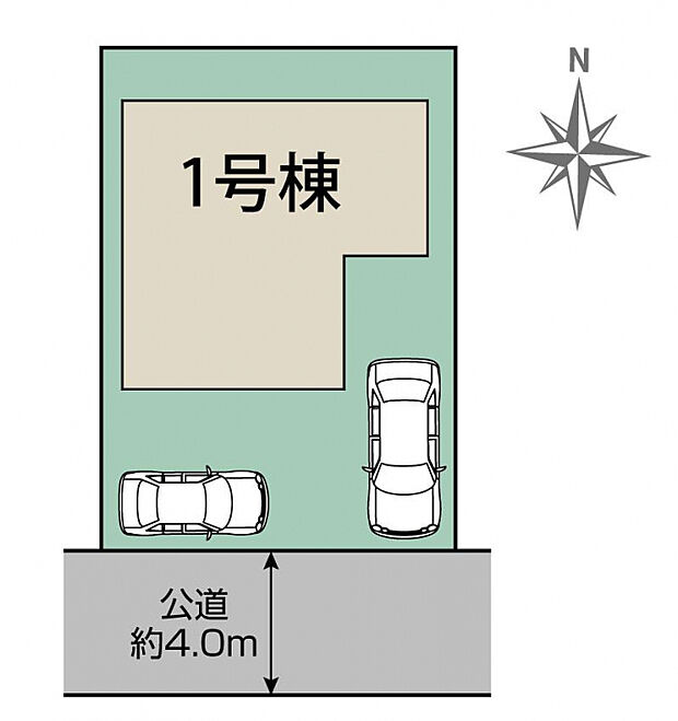 八王子・富士見町1棟 区画図